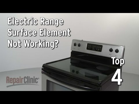 Surface Element Not Working — Electric Range Troubleshooting
