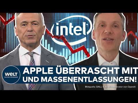 Video Thumbnail: BÖRSE AM MITTAG: INTEL-KRISE - Gewinneinbruch und Stellenabbau! - Apple überrascht mit Umsatzplus