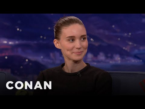 Rooney Mara Is Painfully Shy | CONAN on TBS