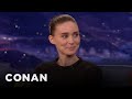 Rooney Mara Is Painfully Shy | CONAN on TBS