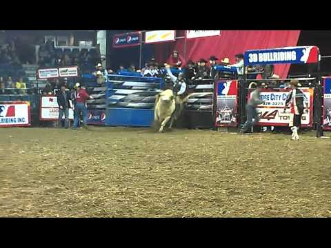 Jared Farley gets thrown off of About to Blow (TB)