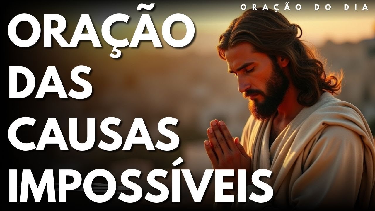 Oração das causas impossíveis - Deus Vai Fazer o Milagre Acontecer - Oração do dia