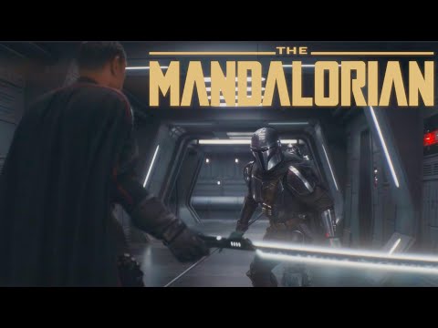 Din Djarin vs Moff Gideon [4K HDR] - The Mandalorian