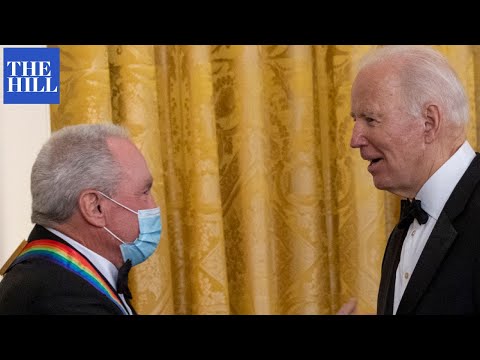 'You Make Me Laugh At Myself A Lot': Biden Welcomes SNL Creator, Kennedy Center Honorees