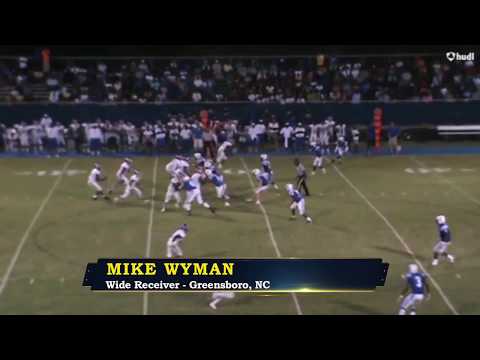 Mike Wyman - Dudley Wide Receiver - Highlights