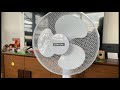 STATUS CHALLENGE 16 Inch Oscillating Pedestal Stand Fan How Assemble Status Instruction Manual