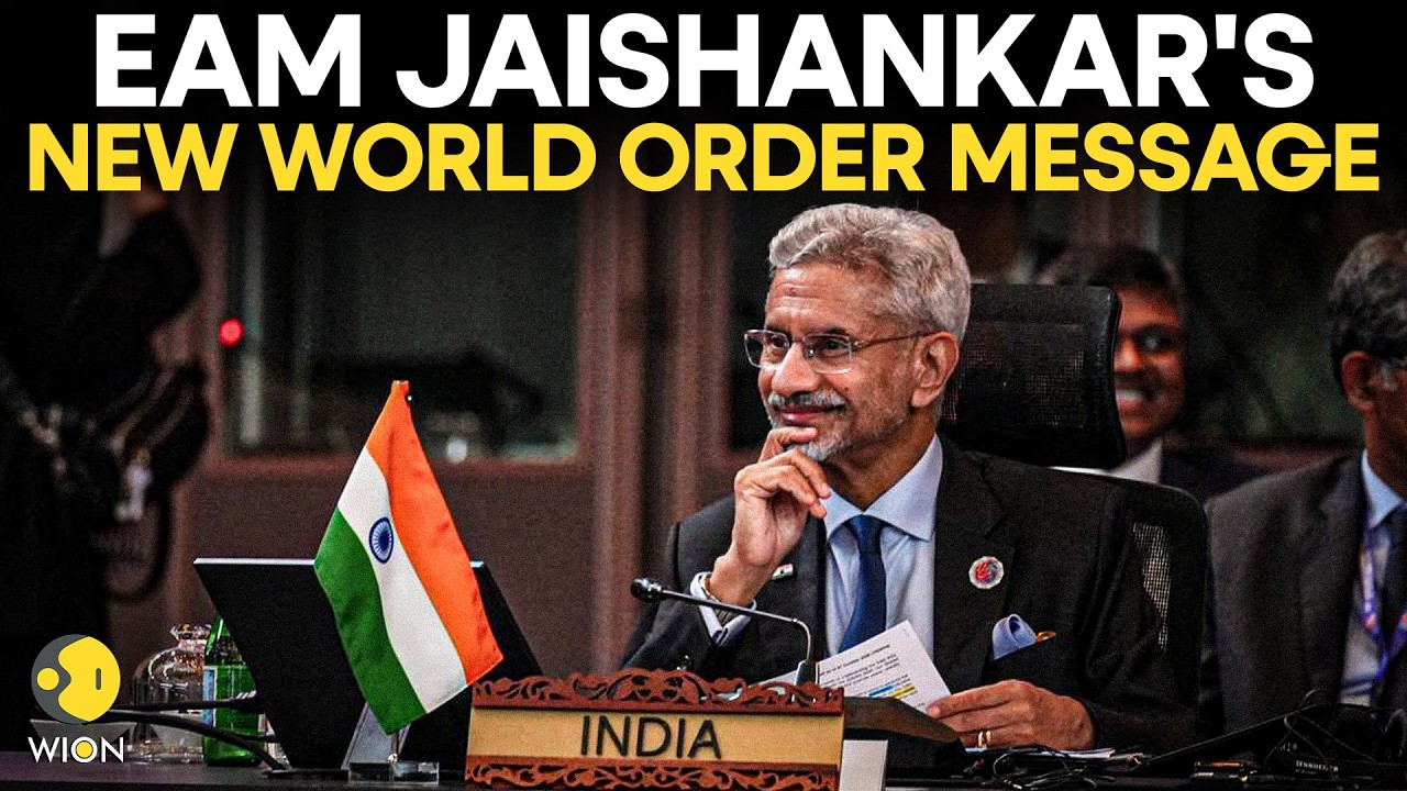 LIVE | EAM Jaishankar: India's Global Role Is Growing, Calls For A New Approach To World Affairs