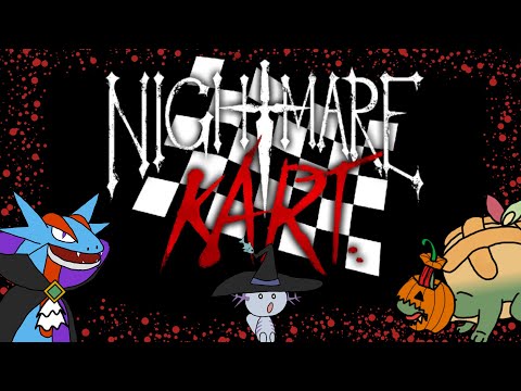 Last Place Is A Rotten Zombie!! | Nightmare Kart with @Storymwing  and @gonein30seconds