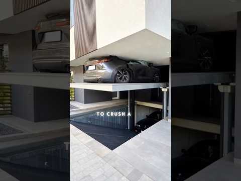 His Garage Lift CRUSHED a Car