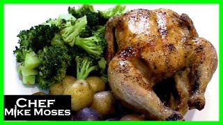 Maple Glazed Cornish Hens - How to cook these small hens with Maple Syrup.