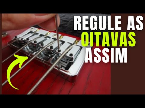 Regulagem das Oitavas - Aulas de Baixo - Curso de Baixo - Dicas para regular as oitavas - Afinação