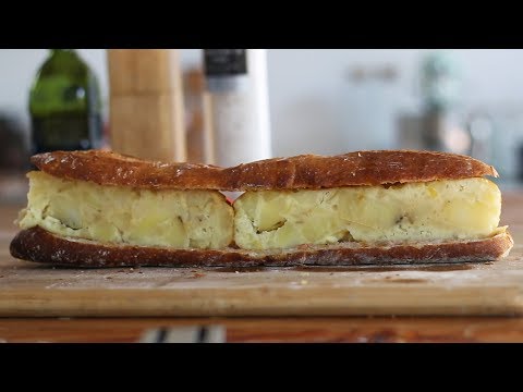 SANDWICH DE TORTILLA DE PAPA | GLUTENMORGEN *RECETA*