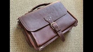 The Saddleback Leather Slim Laptop Briefcase: The Full Nick Shabazz Review