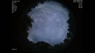 2025-10-17 All sky camera capture from Poiana Rusca Mountains, Romania