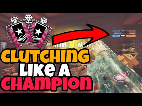 Clutching Like A Champion With Ash || Rainbow Six Siege (Xim Apex) Ranked Highlights + Settings