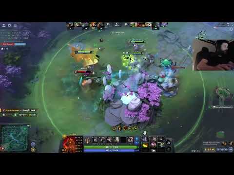 23savage enjoying europe dota with gorgc - "why you farming styooobid Bly@t GORGETZE"