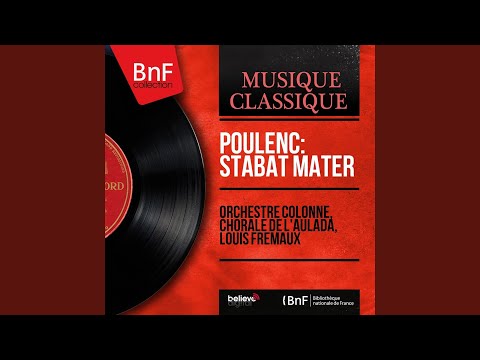 Stabat Mater, FP 148: Stabat mater dolorosa