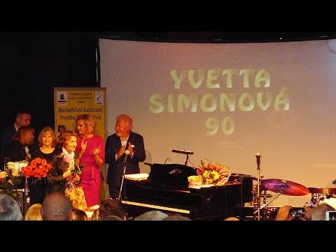 YVETTA SIMONOVÁ 90 let - divadlo U HASIČŮ 18.11.2018