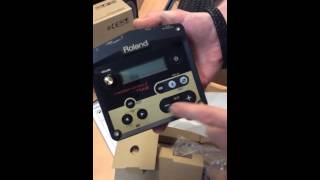 Video thumbnail for Roland TM-2 Trigger Module Unboxing and first Look by Roland Australasia