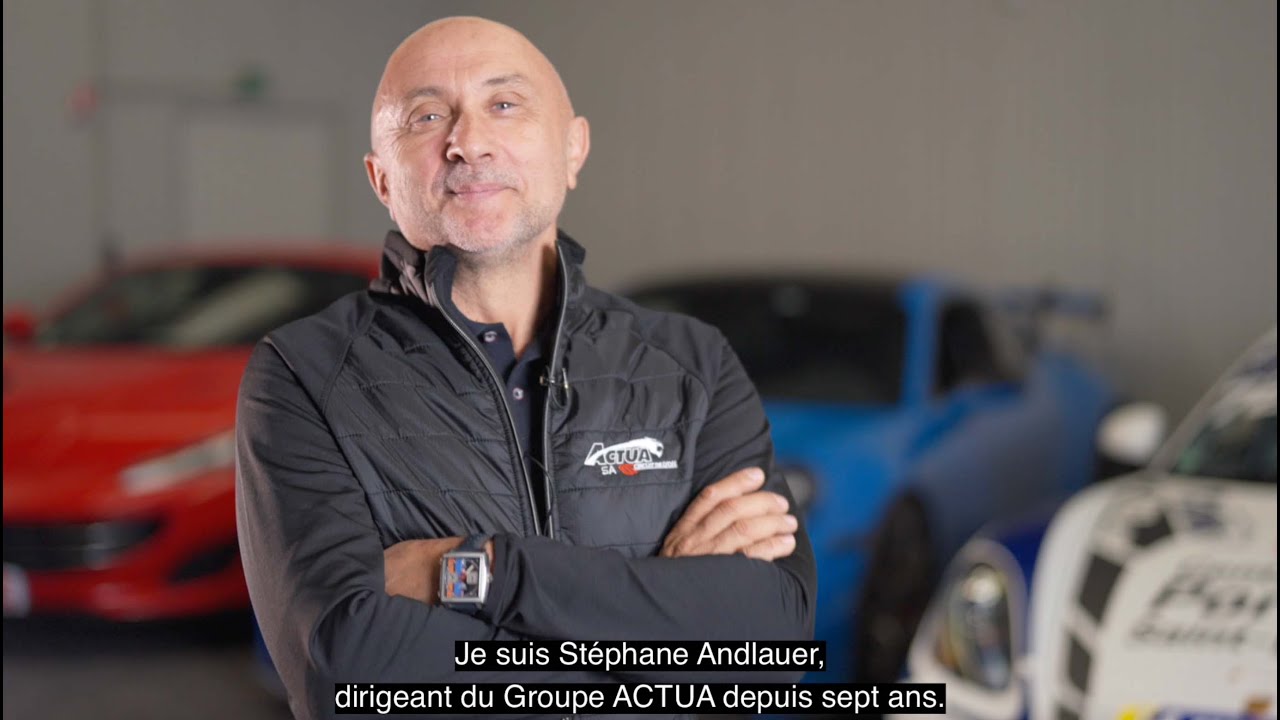 Rencontre avec Stéphane Andlauer, dirigeant du groupe ACTUA (karting, accrobranche, éco-conduite...)