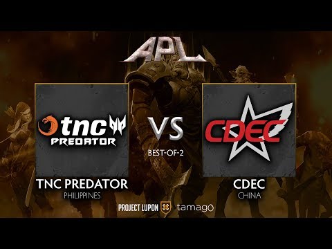 TNC Predator vs CDEC Game 1 (BO2) | Asia Pro League