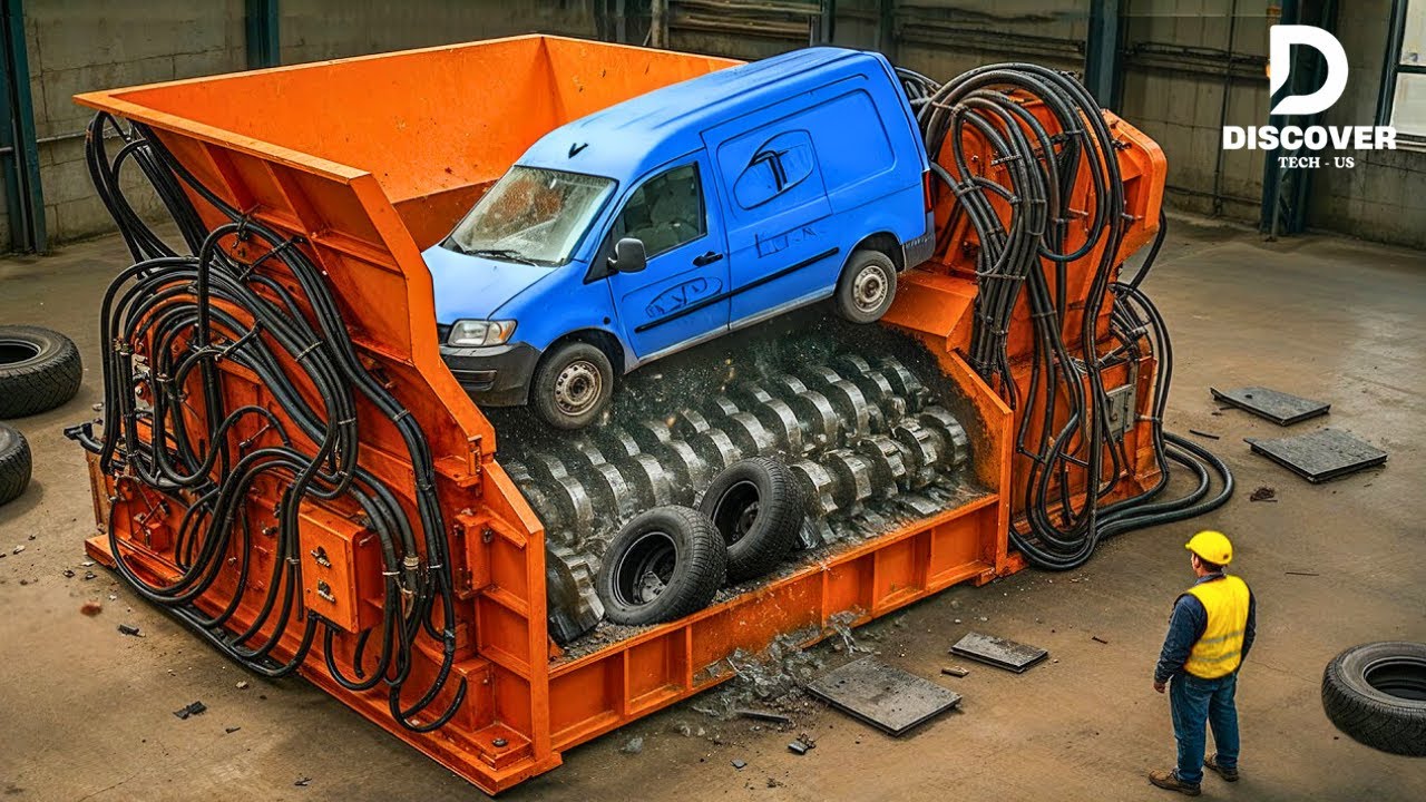 Most Insane Shredding Machines That Destroy Everything | Discover Tech - US #14