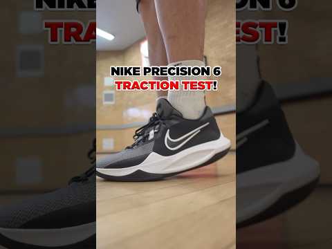 Nike Precision 6 Traction Test! #basketballshoes #nike #nikebasketball