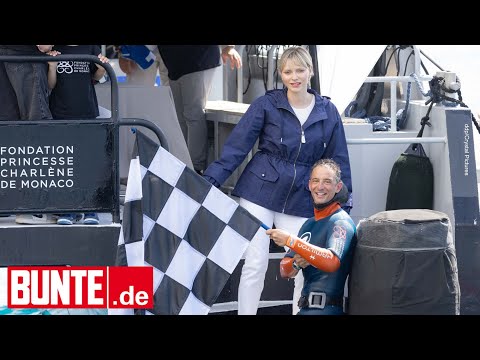 Charlène von Monaco - In ihrem Element: Auf dem Wasser blüht sie auf