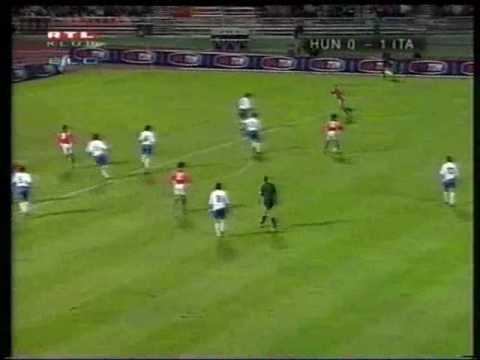 Magyarország - Olaszország 2000.09.03 Horváth Ferenc első gólja
