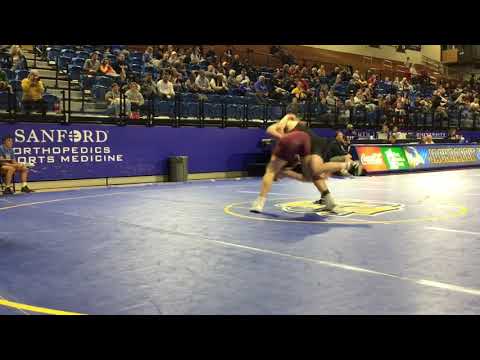 Adam Ahrendsen (UNI) vs Bennett Tabor (Minnesota)