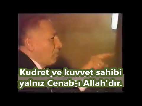 Kudret ve kuvvet sahibi yalnız Cenab-ı Allah'dır.