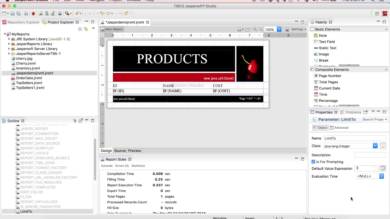 Tutorial - How to create reports with Jaspersoft Studio - Part 2