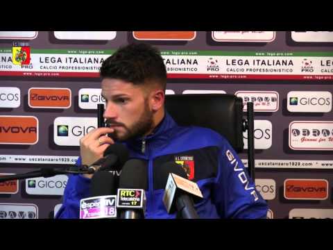 ANDREA RUSSOTTO DOPO LA GARA CONTRO LA CASERTANA