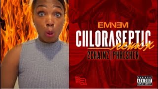 Eminem - Chloraseptic Remix REACTION