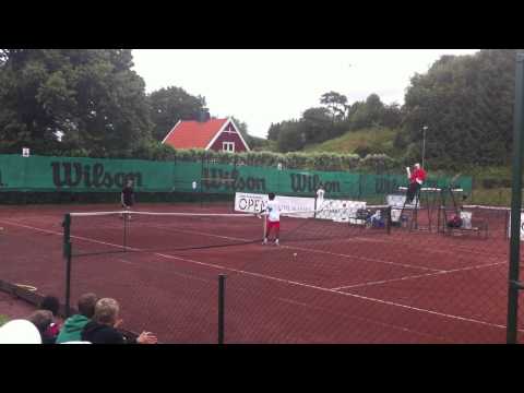 Mikael Ymer matchboll Båstad Tennis 2011