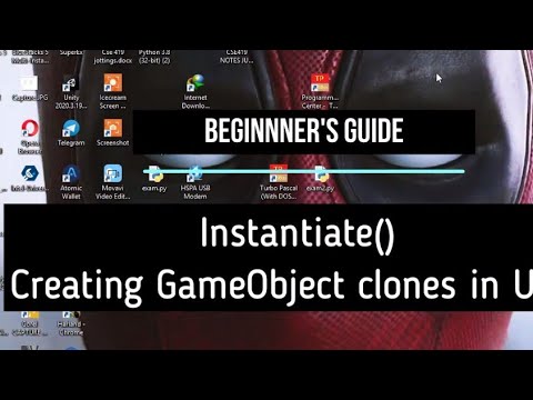 Instantiating objects in Unity. How to create copies of enemy prefab from script.