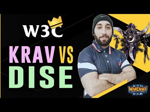 WC3 - W3C S6 Finals - Ro16: [UD] KraV vs. Dise [NE]
