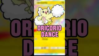 Dancing Oricorio 💃 on the top of hill with sunset #pokemon #tcgpockef
