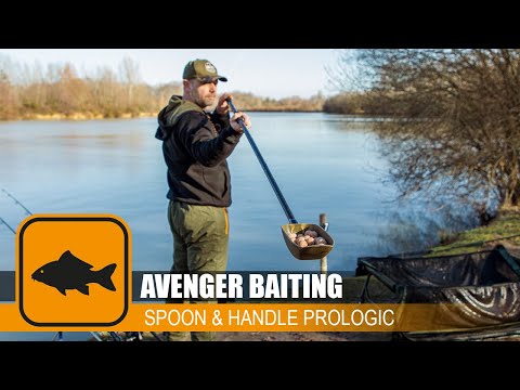 avenger prologic baiting spoon nety handle carpe