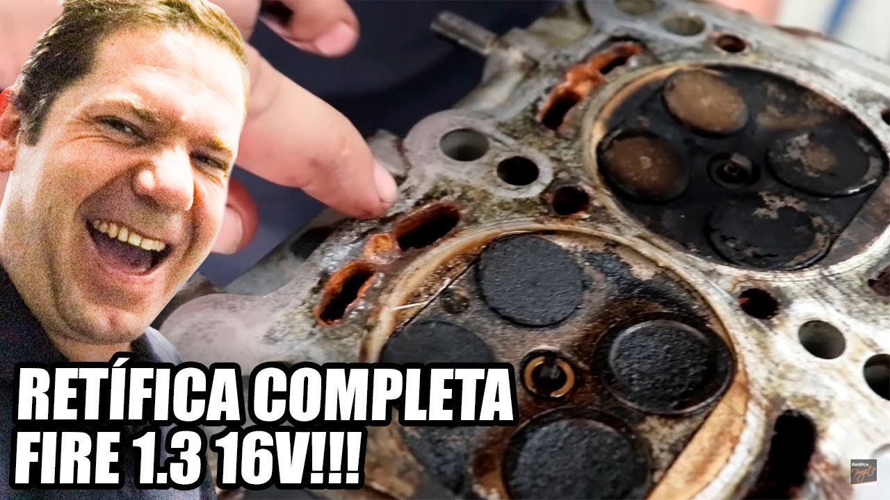ESSE É GUERREIRO!!😱🔥 MOTOR FIRE 1.3 16 VÁLVULAS - RETÍFICA COMPLETA -  PALIO, SIENA, DOBLO, STRADA!