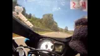 preview picture of video 'GoPro on Board Pergusa Ivanet Gsx-r 600 K6 whit crash kawasaki 636'