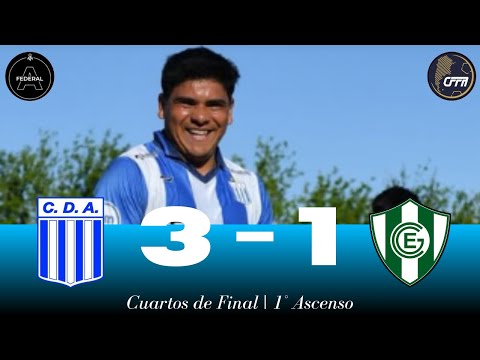 Argentino (MM) 3 - 1 Gimnasia (CH) | Federal A | Cuartos De Final | VUELTA