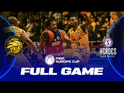 KB Peja v Heroes Den Bosch | Full Basketball Game |FIBA Europe Cup 2023-24