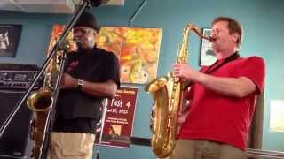 Joe McPhee and Ken Vandermark live at the Sugar Maple, Milw