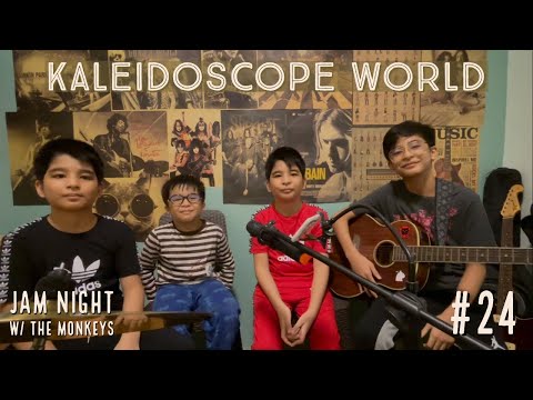 Kaleidoscope World | Francis M. | Practice Cover by The Red Monkeys | 24 | Acoustic Ver w/ Lyrics