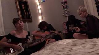 The Regrettes perform &quot;A Living Human Girl&quot; in bed | MyMusicRx #Bedstock 2016