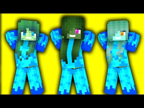 MONSTER SCHOOL : SUPER IDOL DANCE MEME ICE ZOMBIE FAMILY - MINECRAFT ANIMATION