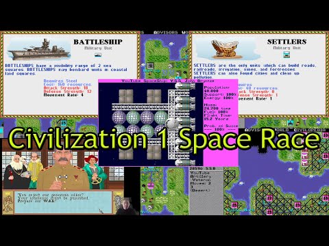 Civ1 Space Race - Settlers, settlers, settlers and more settlers (1/8)