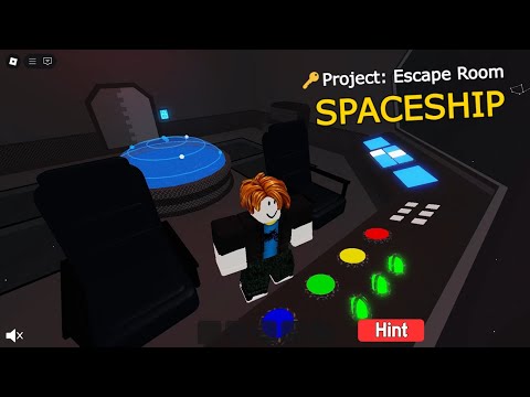 Roblox PROJECT: ESCAPE ROOM SPACESHIP Walkthrough (English)