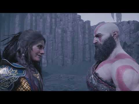 Kratos Meets Death In Valhalla Scene (2024) | God Of War Ragnarok Valhalla DLC